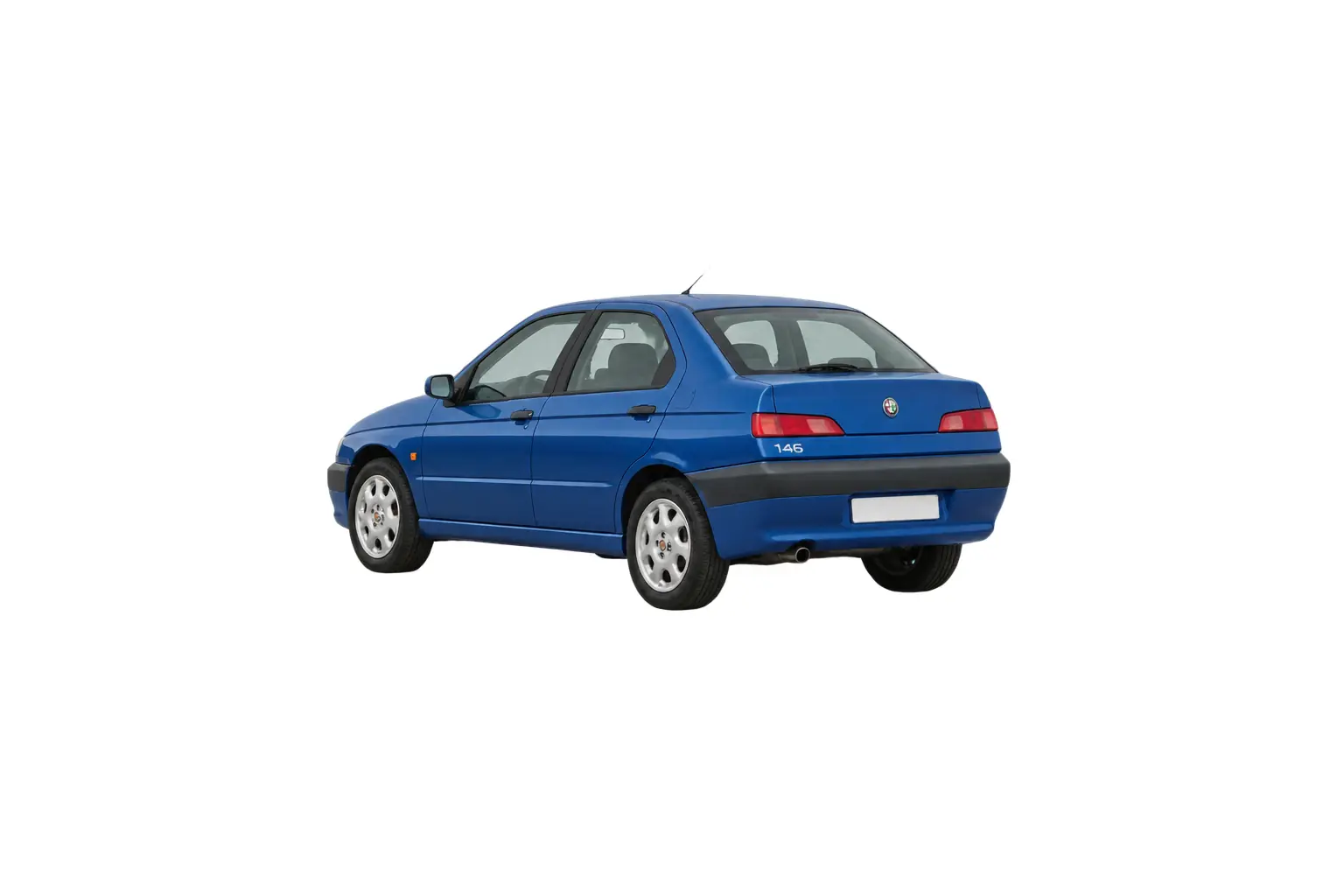Kit vitre teintée Alfa Romeo 146, 5 portes, 1995–2001 — vue trois-quarts arrière
