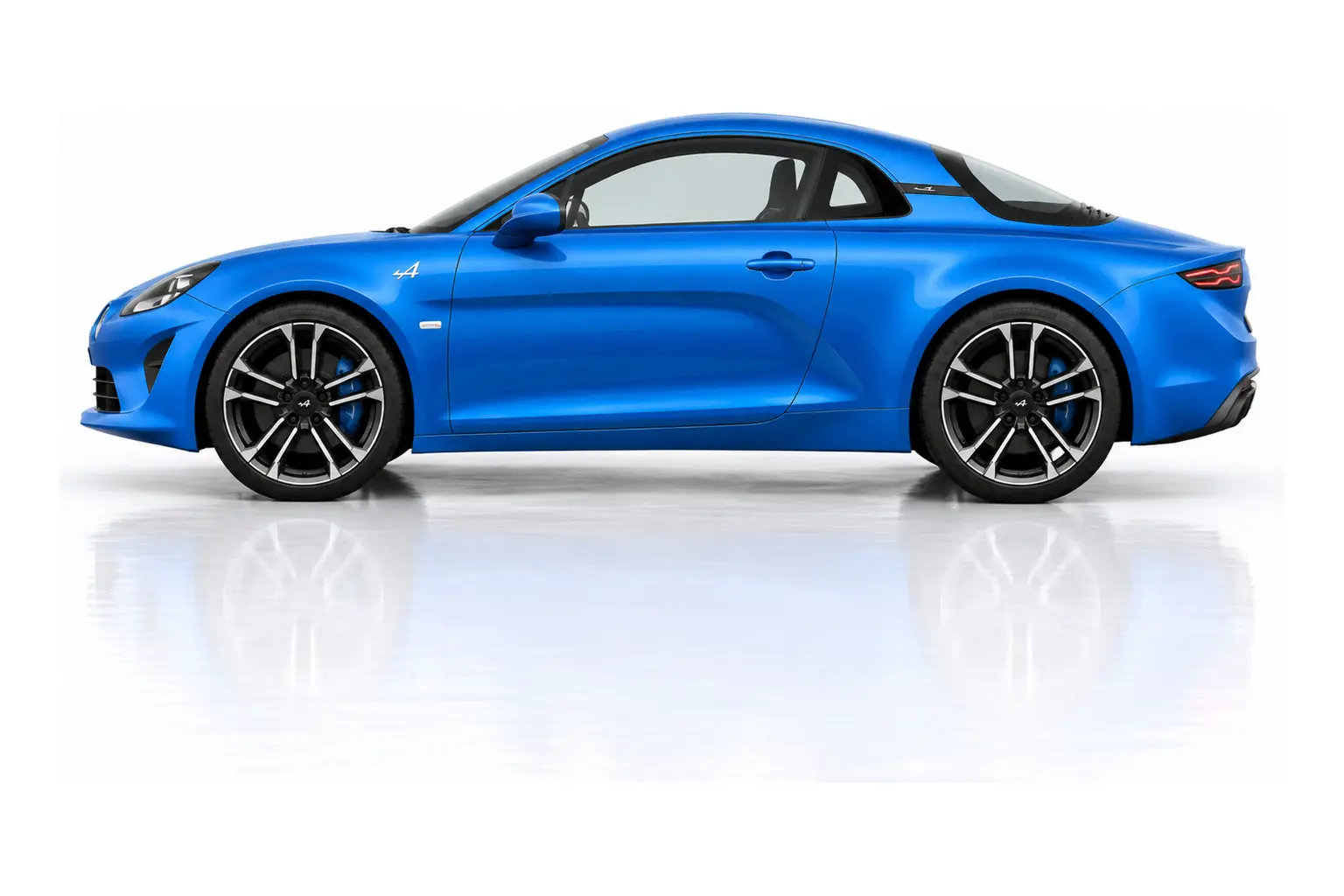 Kit vitre teintée Alpine A110, Génération 1 — Coupé, Coupé 2 portes, 2018–actuel — vue de profil