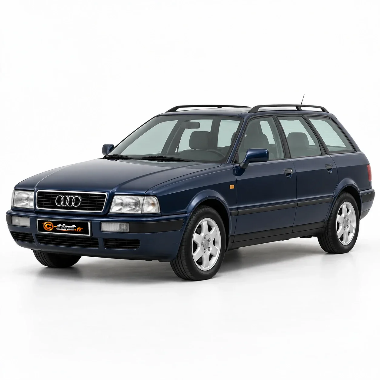 Audi 80 Avant 80 Avant — génération B4, 1995, Break 5 portes, bleu — vue trois-quarts avant