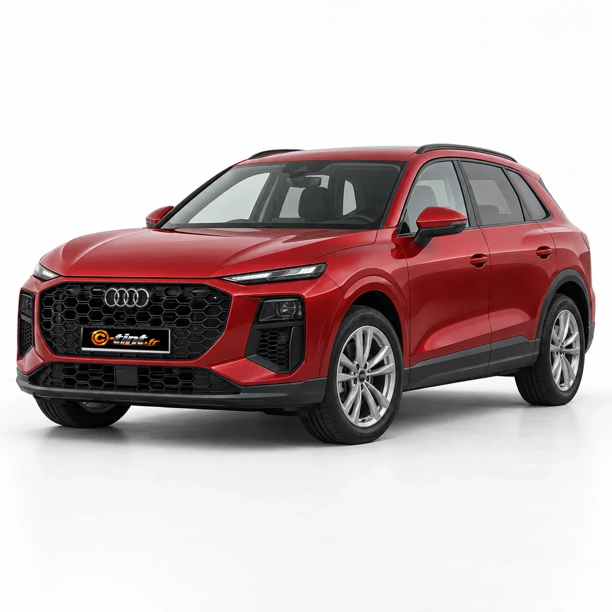 Audi Q3 Génération 3, 2026, SUV / 4x4 5 portes, rouge — vue trois-quarts avant