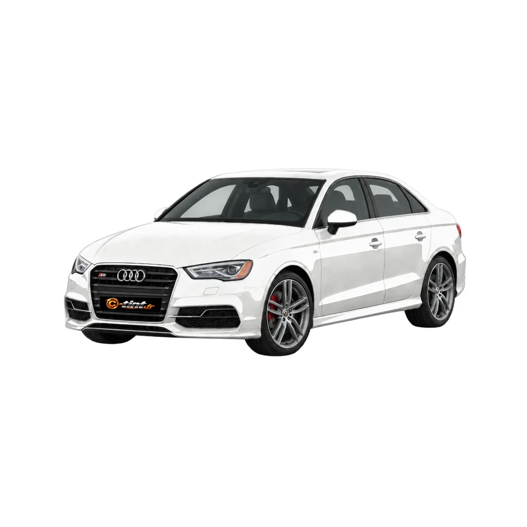 Audi S3 Génération 3 — Berline, 2014, Berline 4 portes, couleur illustrée — vue trois-quarts avant
