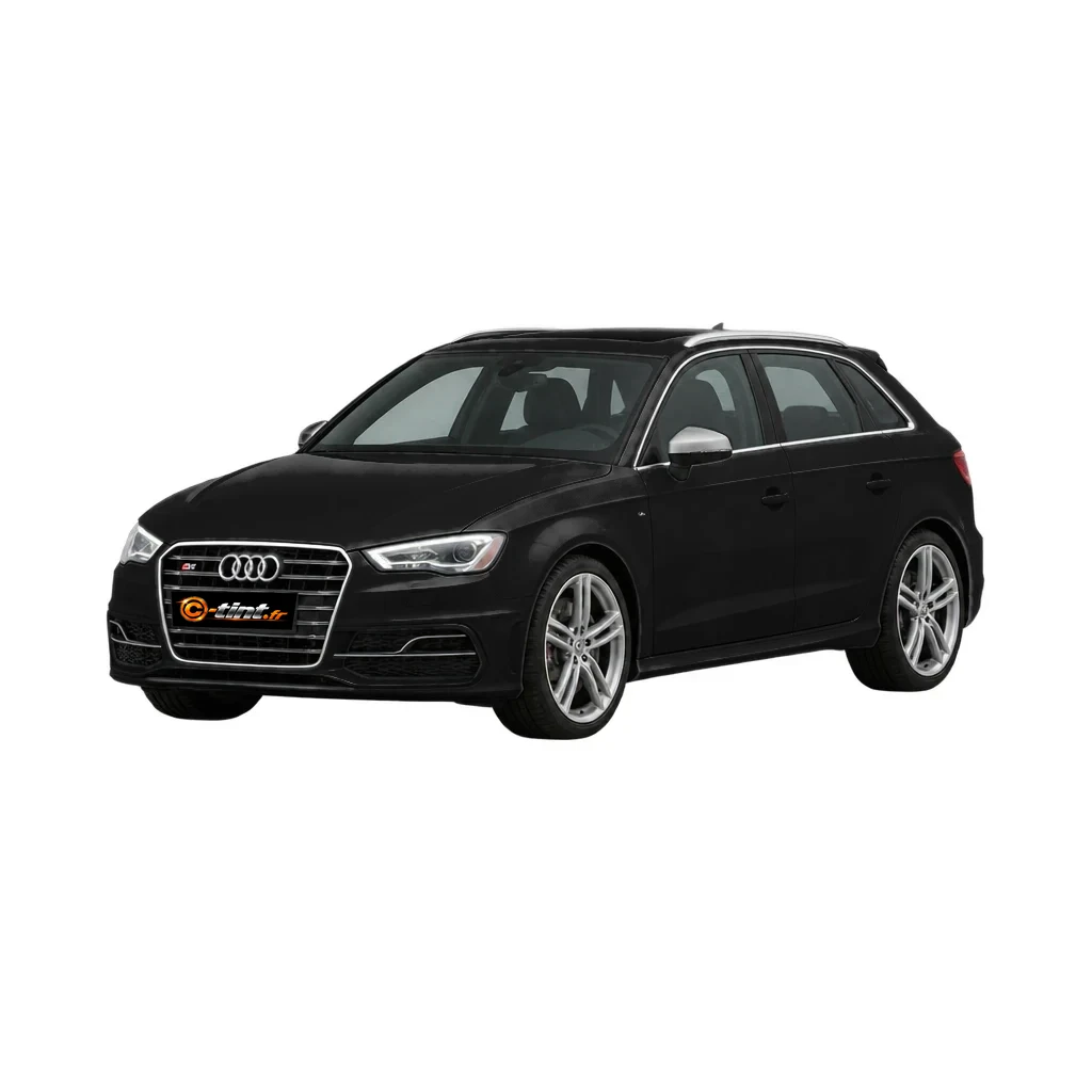 Audi S3 Génération 3 — Sportback, 2013, 5 portes, couleur illustrée — vue trois-quarts avant