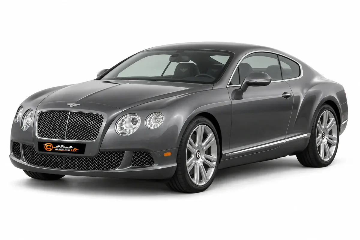 Bentley Continental GT Génération II, 2014, Coupé 2 portes, gris graphite métallisé — vue trois-quarts avant