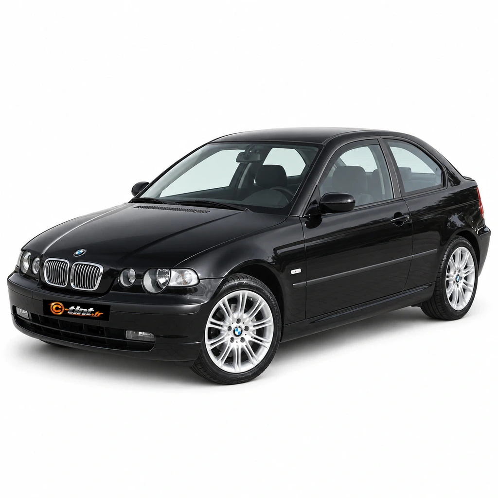 Kit vitre teintée BMW Série 3 · E46 — Génération 4 — Compact · 2001–2004 · Compact (3 portes)