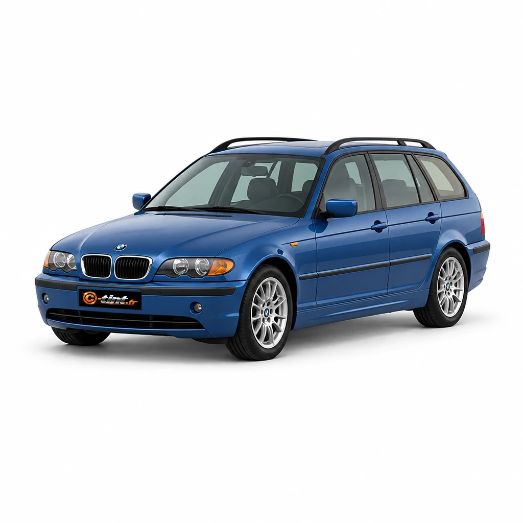 BMW Série 3 E46 — Génération 4 — Touring Break, Touring Break (5 portes) — vue trois-quarts avant