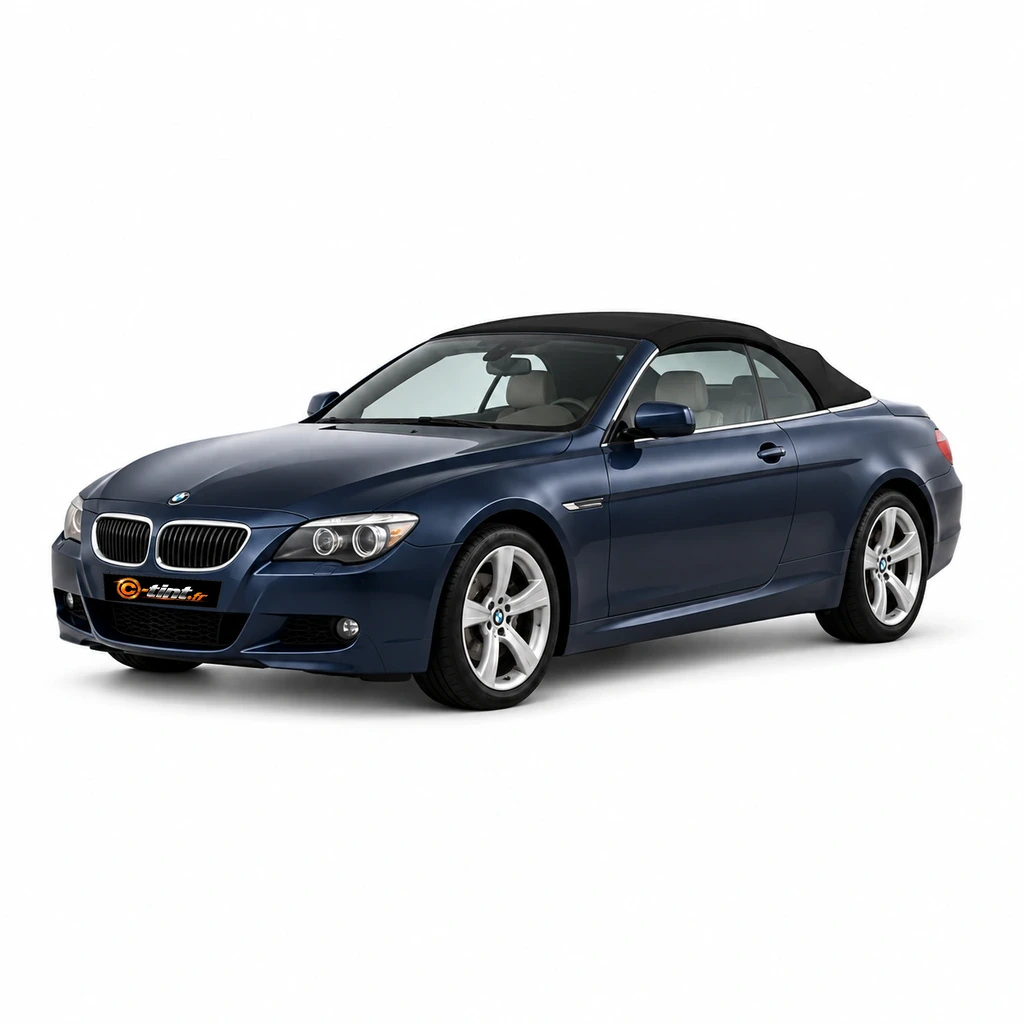 BMW Série 6 E64 — Génération 2 — Cabriolet, Cabriolet (2 portes) — vue trois-quarts avant