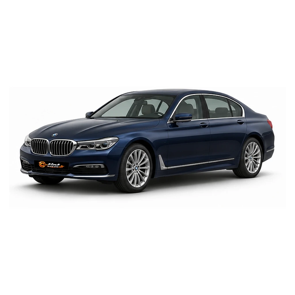 BMW Série 7 / i7 G11 — Génération 6 — Berline, Berline (4 portes) — vue trois-quarts avant