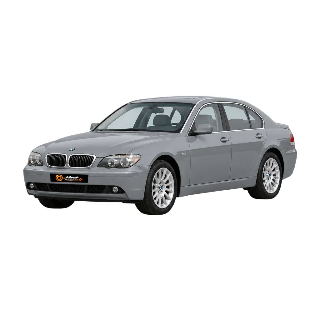 BMW Série 7 / i7 E66 L — Génération 4 — Longue Berline, 2008, Longue Berline (4 portes), gris — vue trois-quarts avant