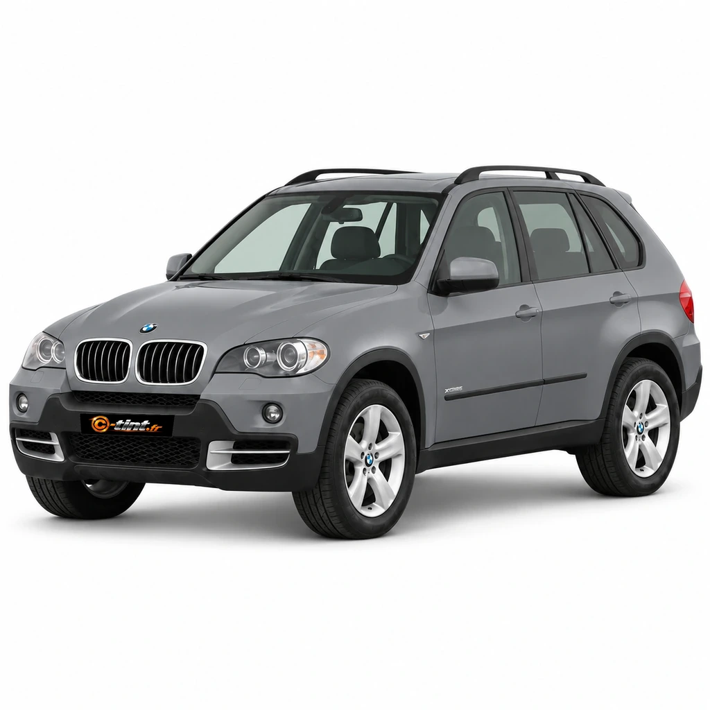 BMW X5 E70 — Génération 2, 2013, SUV–4x4, gris — vue trois-quarts avant