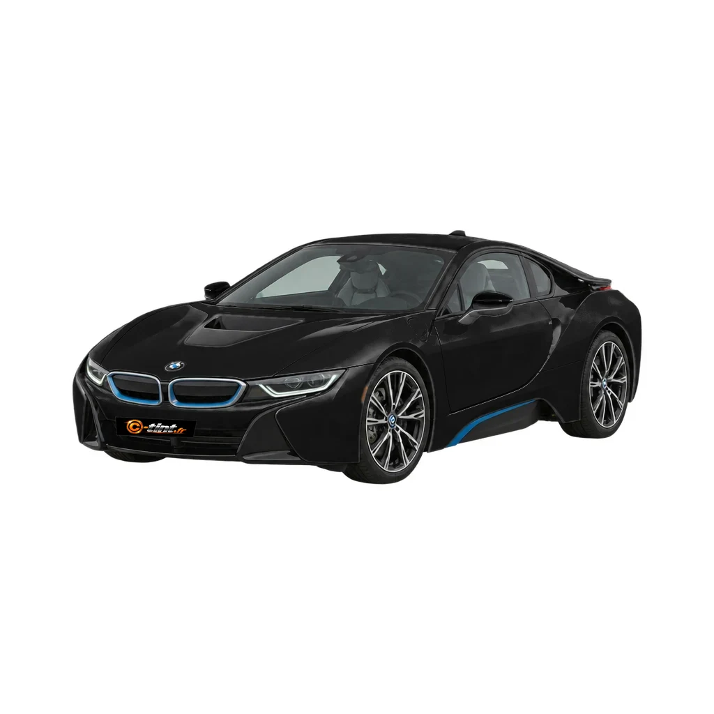BMW i8 I15 — Génération 1 — Roadster, 2020, cabriolet (2 portes), noir — vue trois-quarts avant