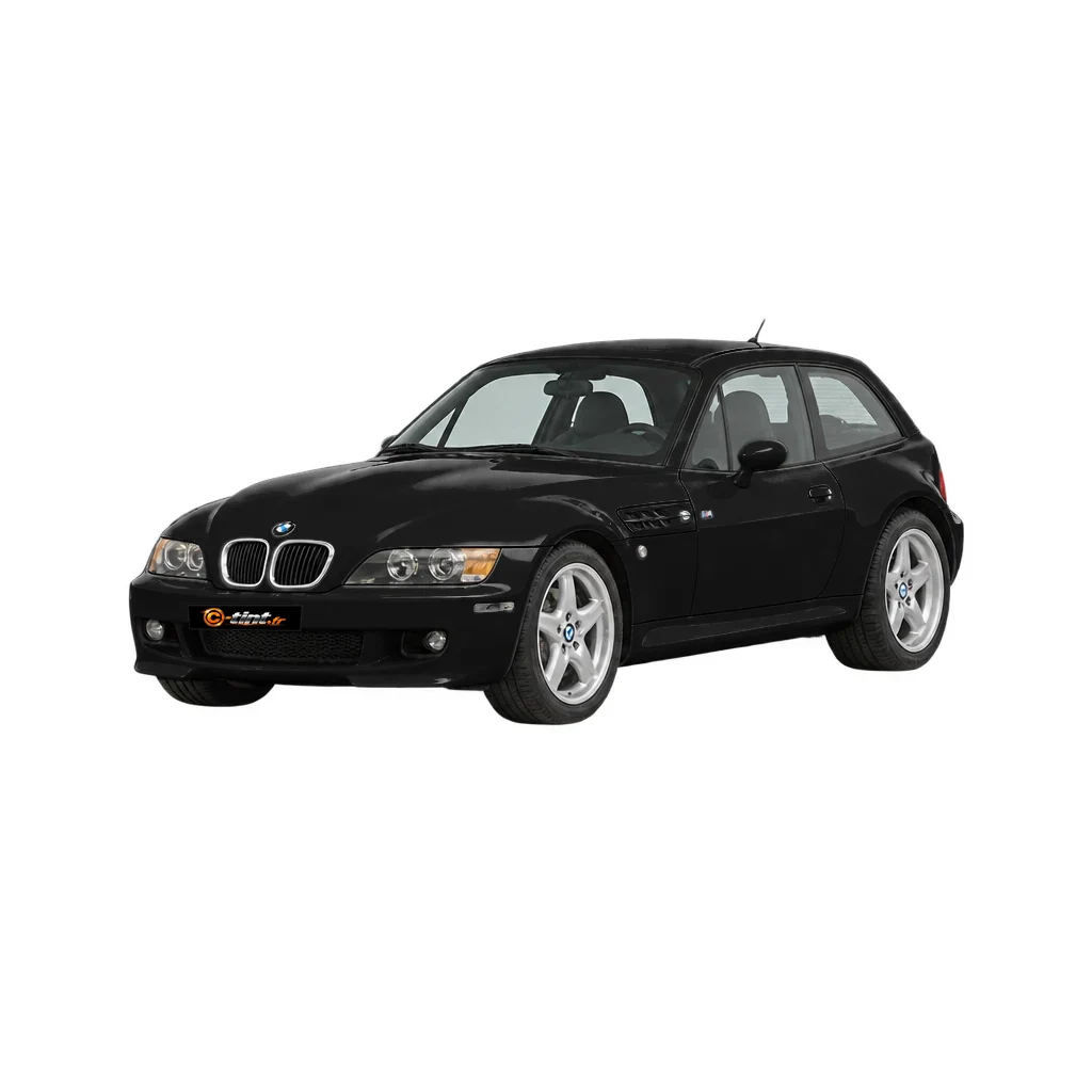 BMW Z3 E36 — Coupé, 2002, Coupé (2 portes), noir — vue trois-quarts avant