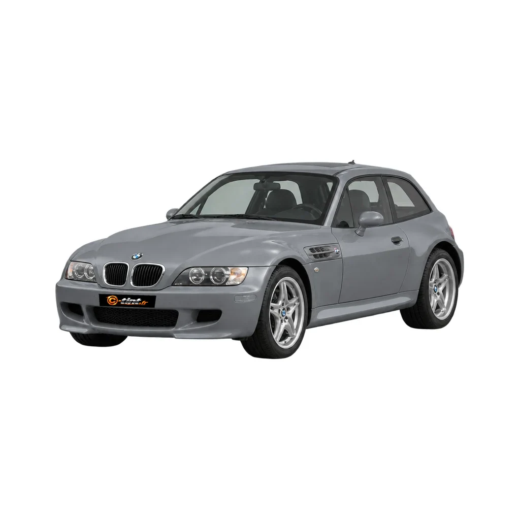 BMW Z4 E86 — Génération 1 — Coupé, 2008, coupe (2 portes), gris — vue trois-quarts avant