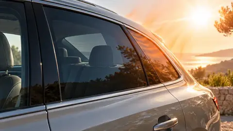 Illustration du confort solaire dans une voiture