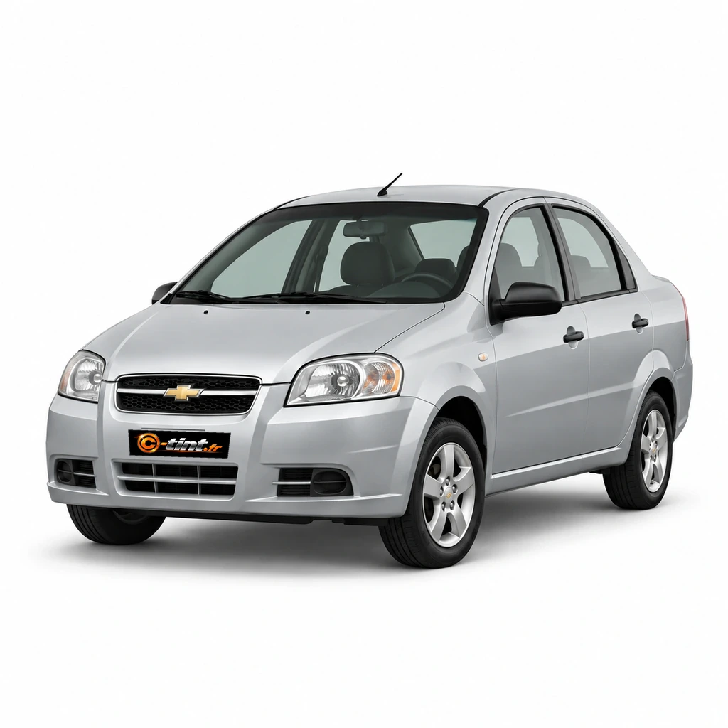Chevrolet Kalos-Aveo KLAS — Génération 1 — Berline, Berline (4 portes) — vue trois-quarts avant