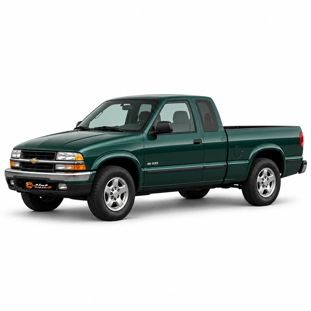 Chevrolet S-10 Génération 2 — Extended Cab Pick-up, Extended Cab Pick-up (2 portes) — vue trois-quarts avant