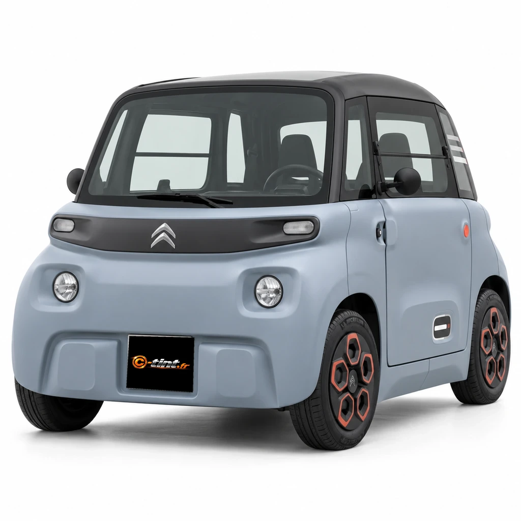 Citroën Ami Génération 1, Coupé 2 portes — vue trois-quarts avant
