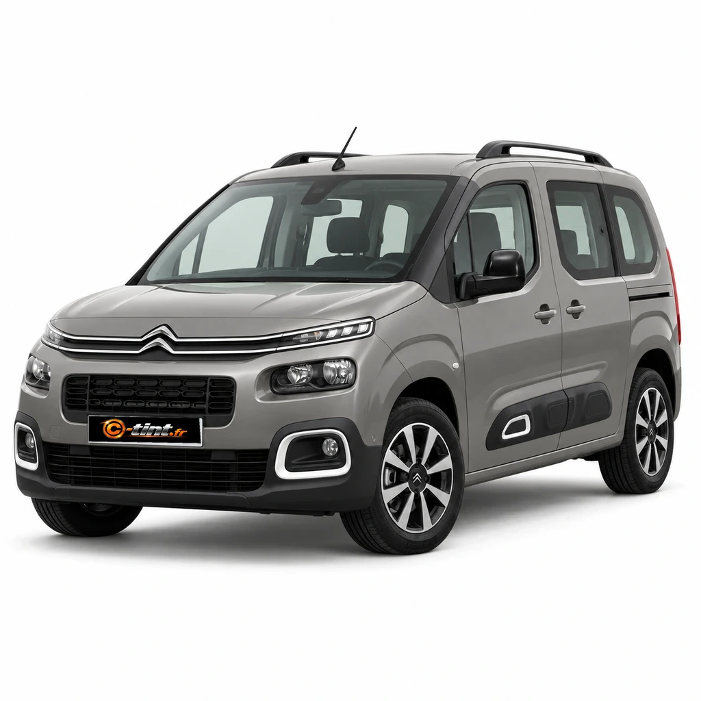 Citroën Berlingo Génération 3 — Court — vitres descendantes et hayon ouvrant, Court (5 portes) — vue trois-quarts avant