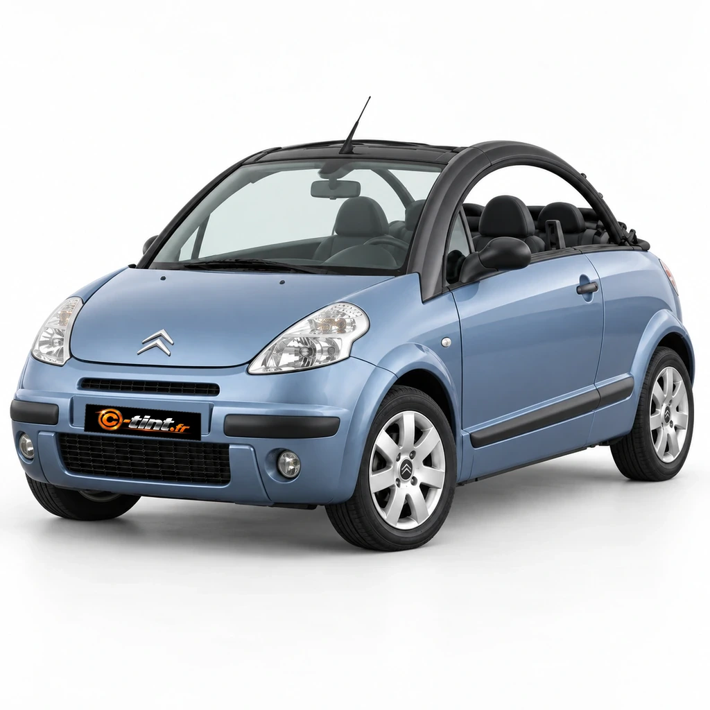 Citroën C3 Pluriel Génération 1 — Cabriolet, Pluriel Cabriolet (2 portes) — vue trois-quarts avant