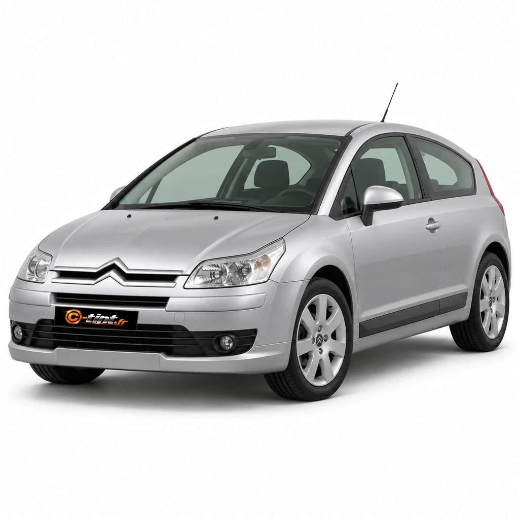 Kit vitre teintée Citroën C4 · L — Génération 1 · 2004–2010 · 3 portes