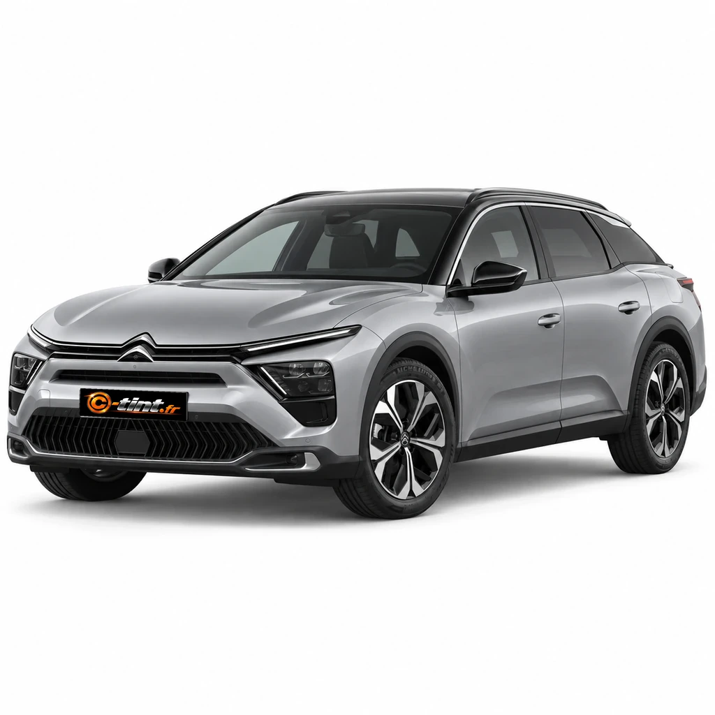 Citroën C5 X Génération 1 — C5 X, grandeberline (5 portes) — vue trois-quarts avant