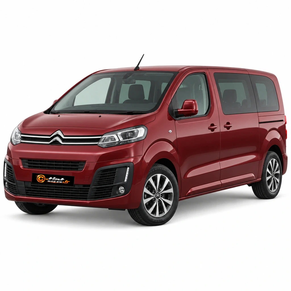 Citroën SpaceTourer Génération 1 — Standard — vitres fixes & hayon ouvrant, Space-Tourer / Jumpy Standard (5/6 portes) — vue trois-quarts avant