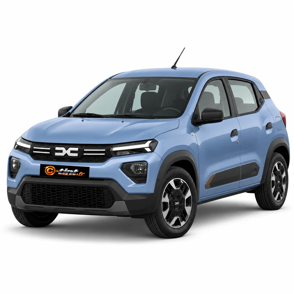 Dacia Spring Génération 1 — Phase 2, Citadine 5 portes — Phase 2 — vue trois-quarts avant
