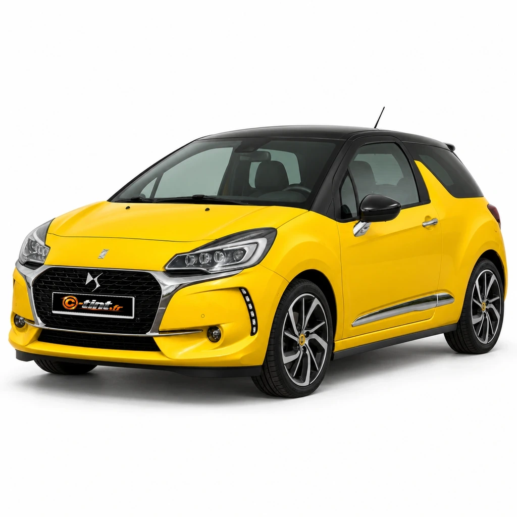 Kit vitre teintée DS 3 · SA — Génération 1 — 3 portes · 2010–2019 · 3 portes