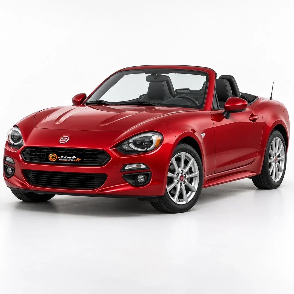 Fiat 124 Spider Cabriolet, Spider Cabriolet (2 portes) — vue trois-quarts avant