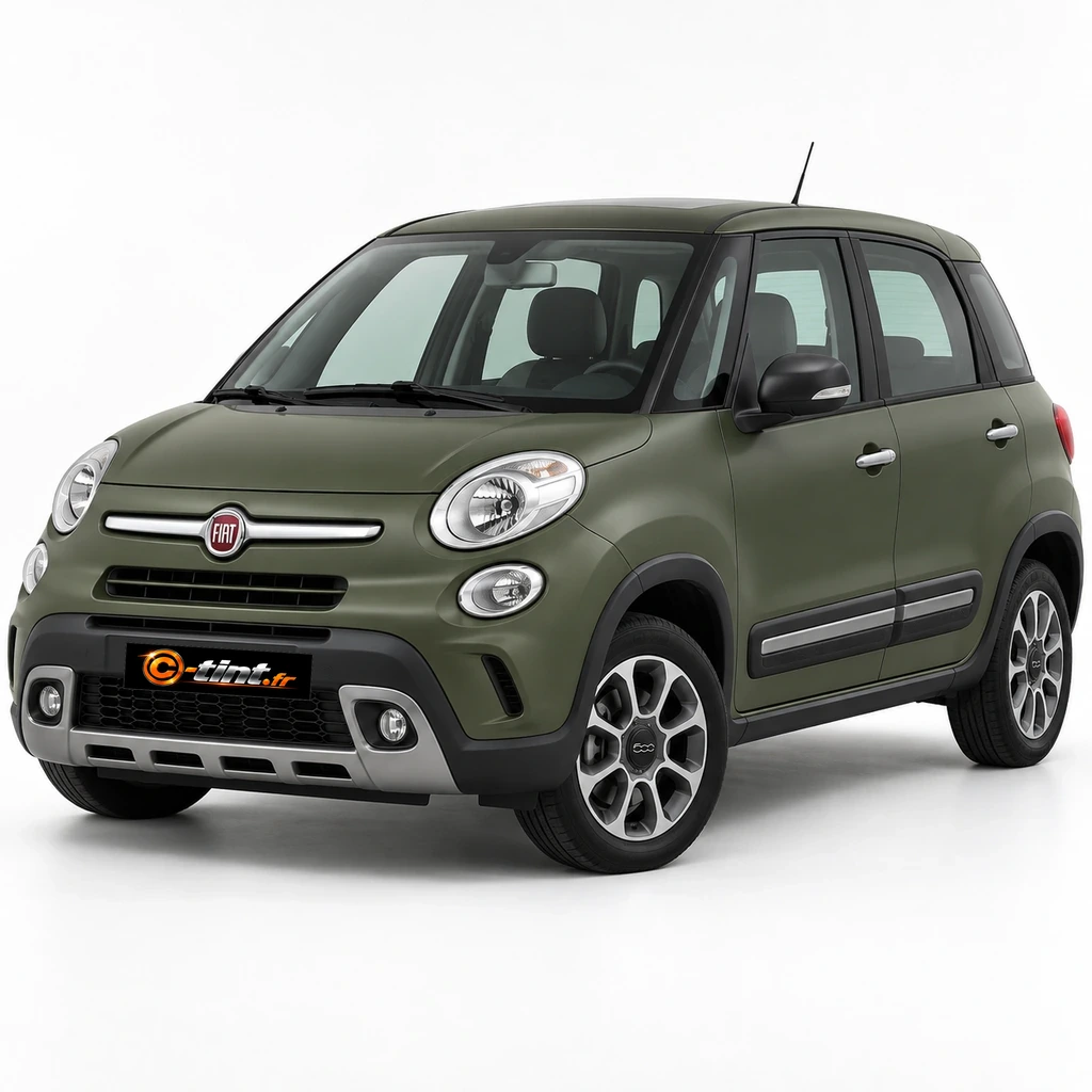 Kit vitre teintée Fiat 500 · Génération 1 — L Trekking · 2014–2022 · L Trekking (5 portes)
