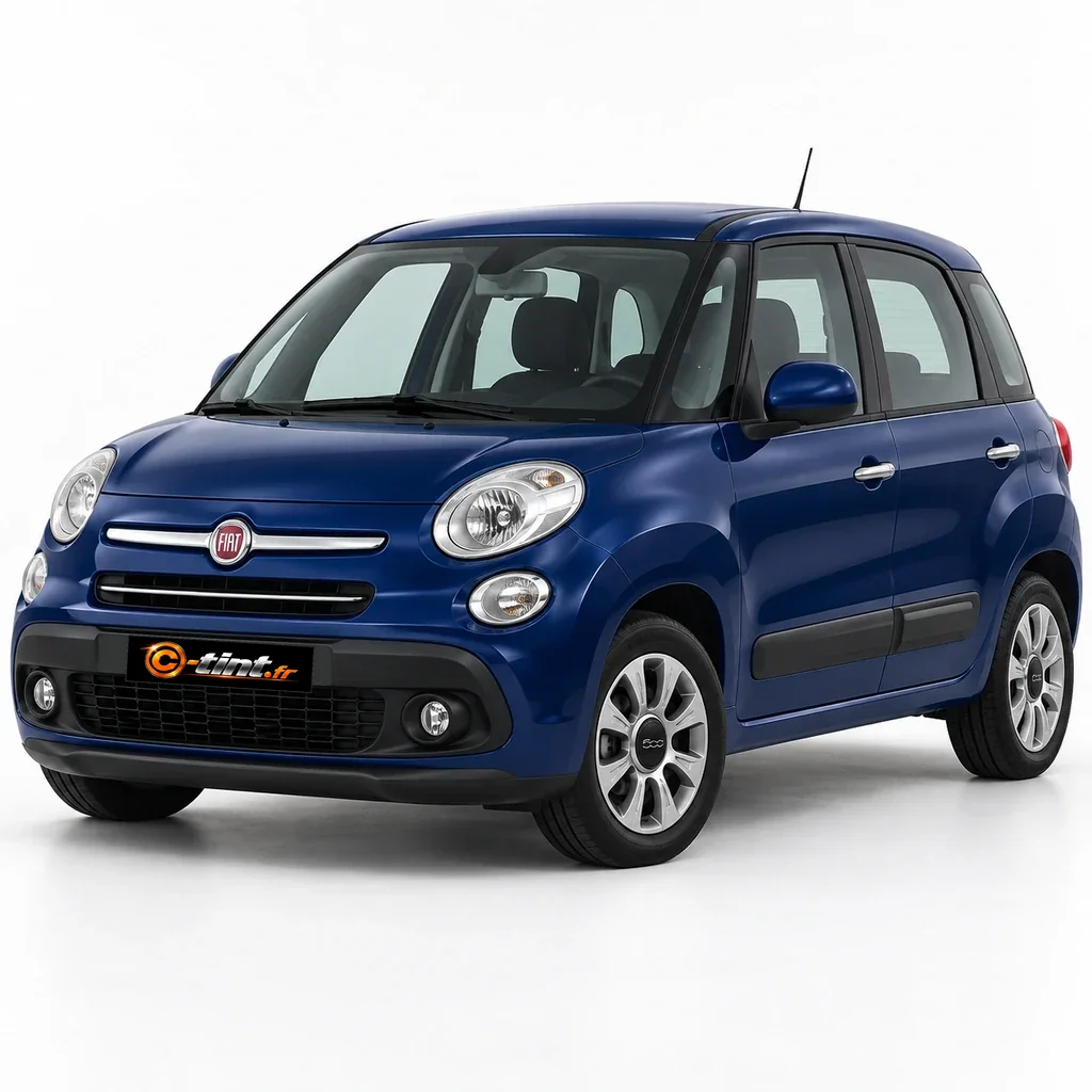 Kit vitre teintée Fiat 500 · Génération 1 — L · 2012–2022 · L (5 portes)