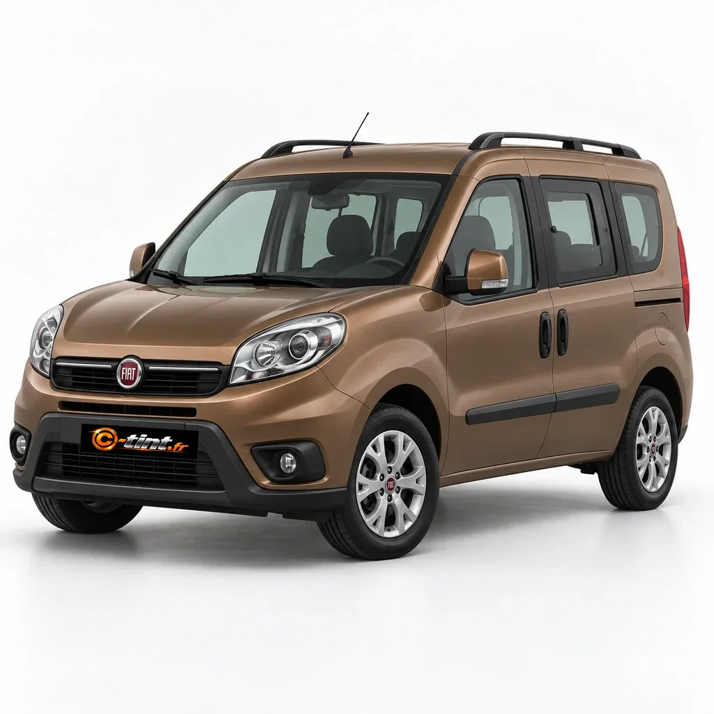 Fiat Doblo 263 — Génération 2 — vitres entrouvrantes & hayon, Carrosserie non libellée (5 portes) — vue trois-quarts avant