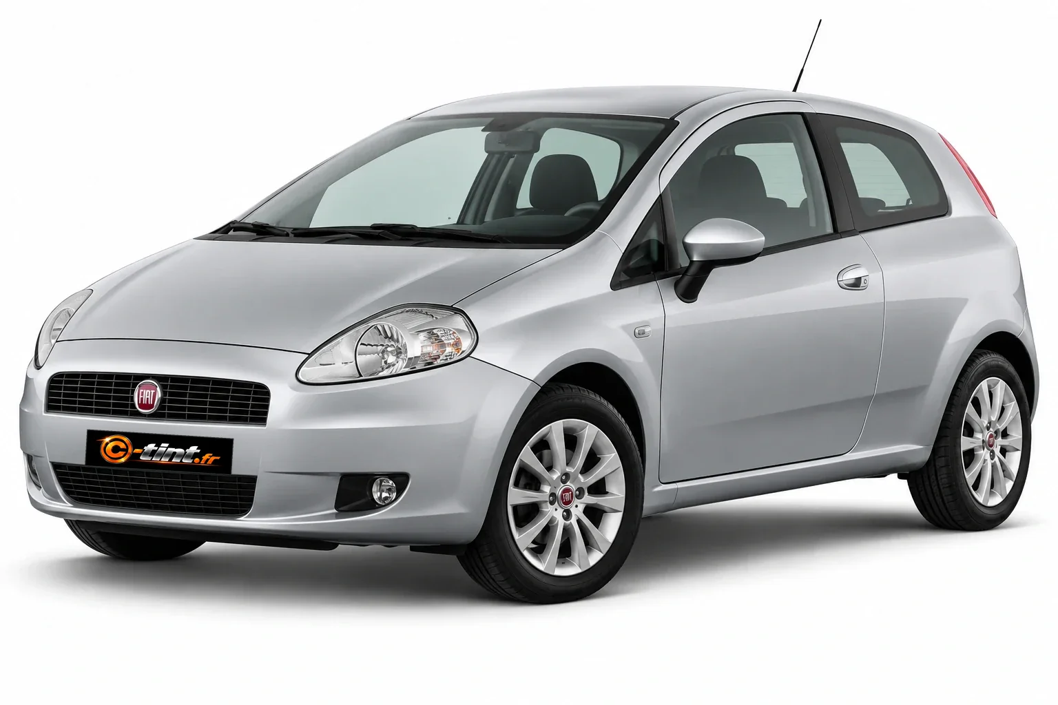 Fiat Punto 199 — Génération 3 — Cut, Cut (3 portes) — vue trois-quarts avant