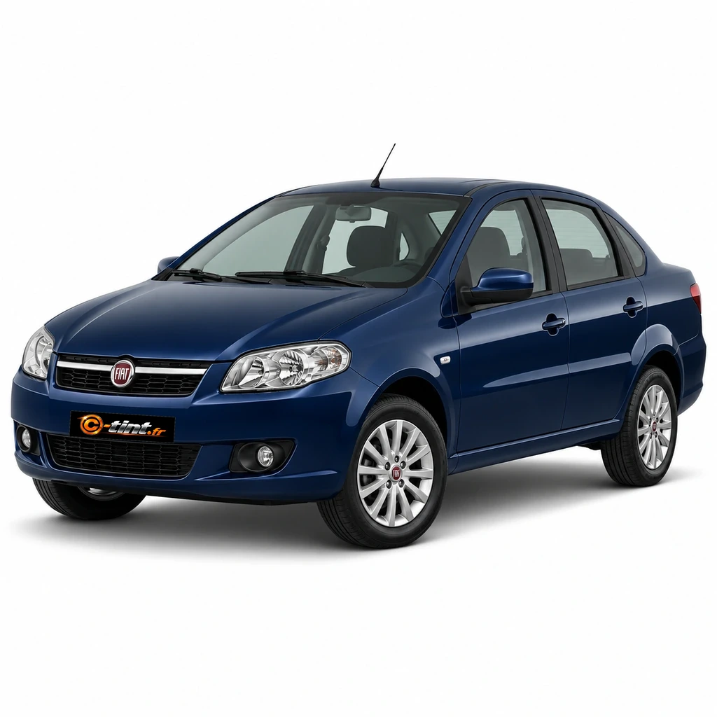Fiat Siena Berline, Berline (4 portes) — vue trois-quarts avant