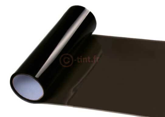 Film pour phare noir brillant foncé