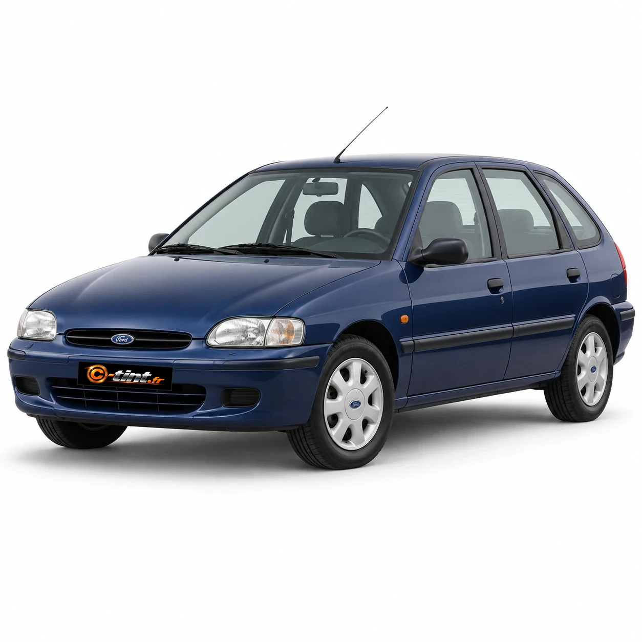 Ford Escort Génération 6 · 5 portes — vue trois-quarts avant