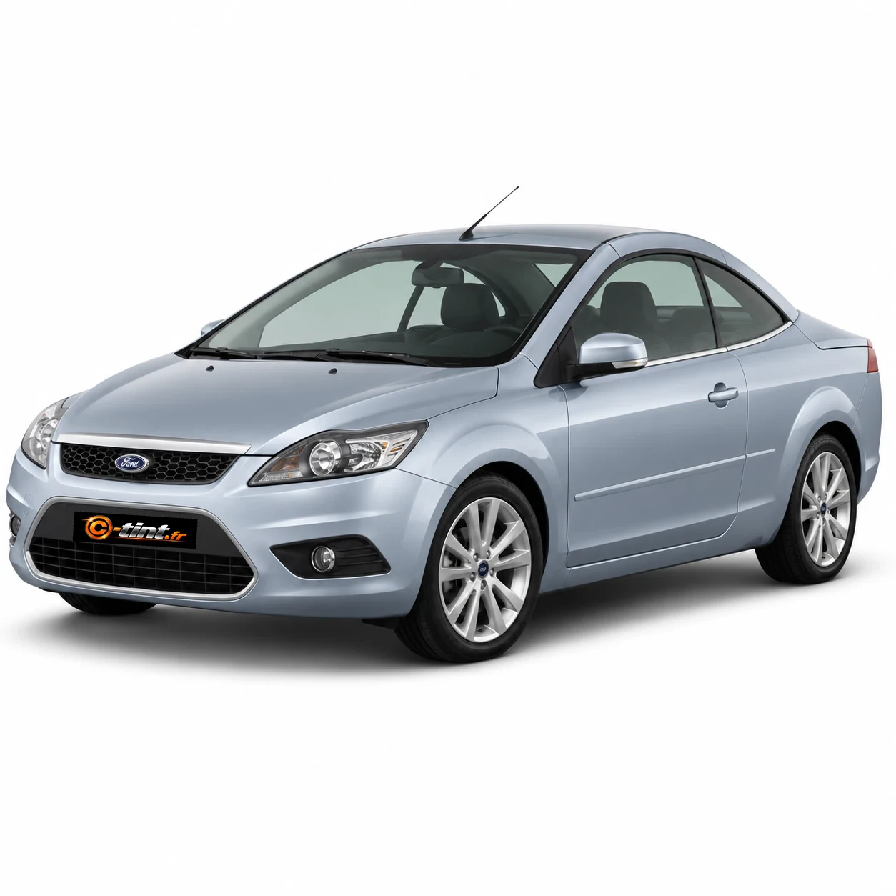 Ford Focus Génération 2 · CC 2 portes — vue trois-quarts avant