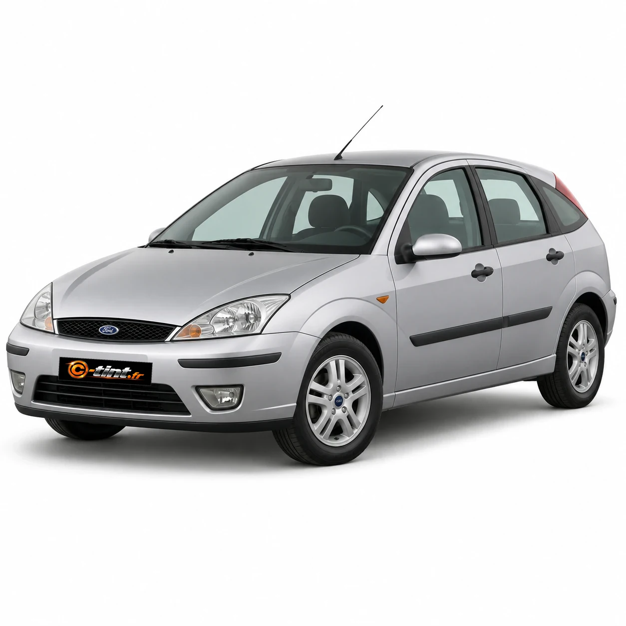 Ford Focus Génération 1 · 5 portes — vue trois-quarts avant