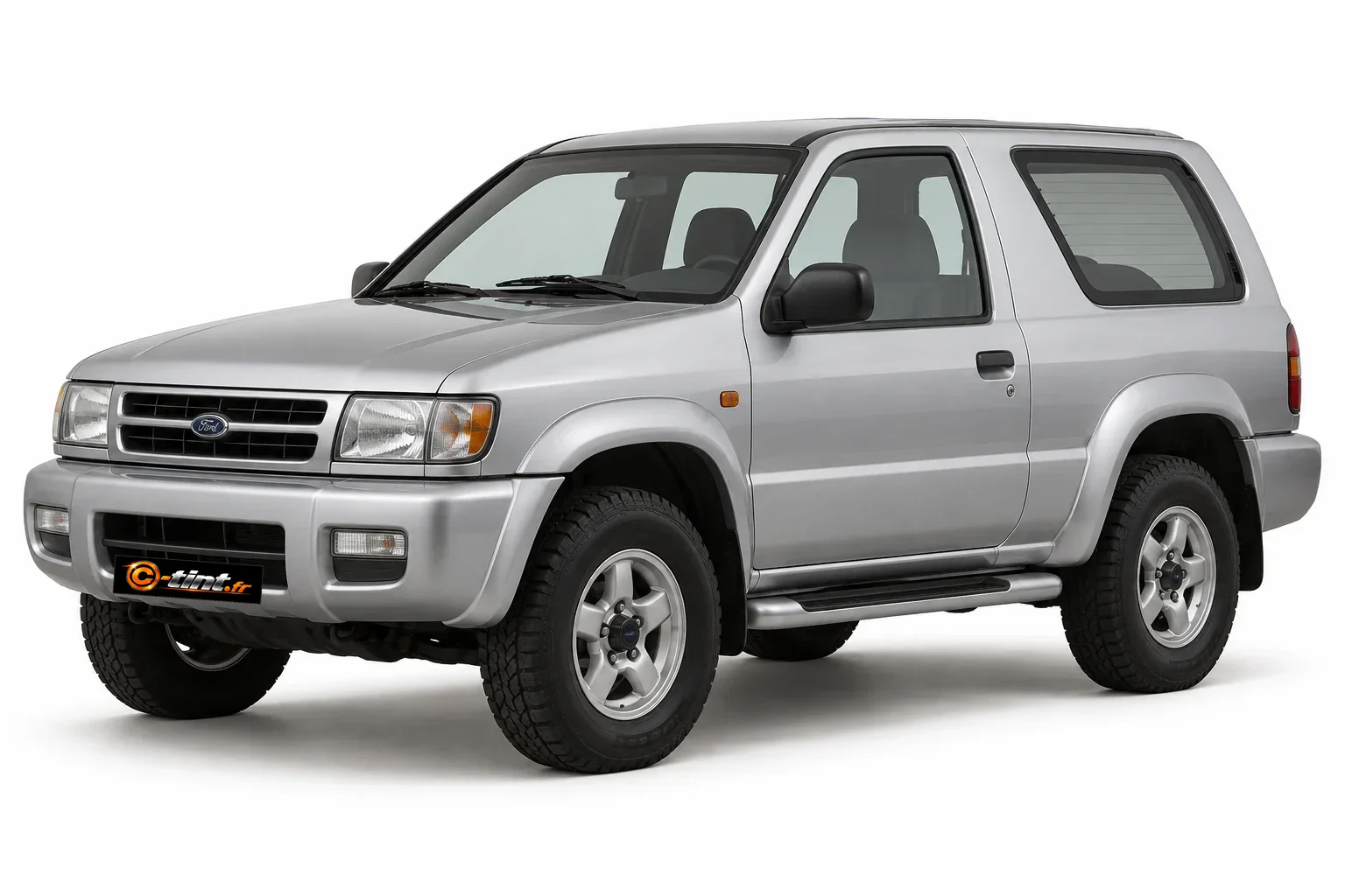 Ford Maverick Génération 2 · lunette arrière droite · SUV 3 portes — vue trois-quarts avant