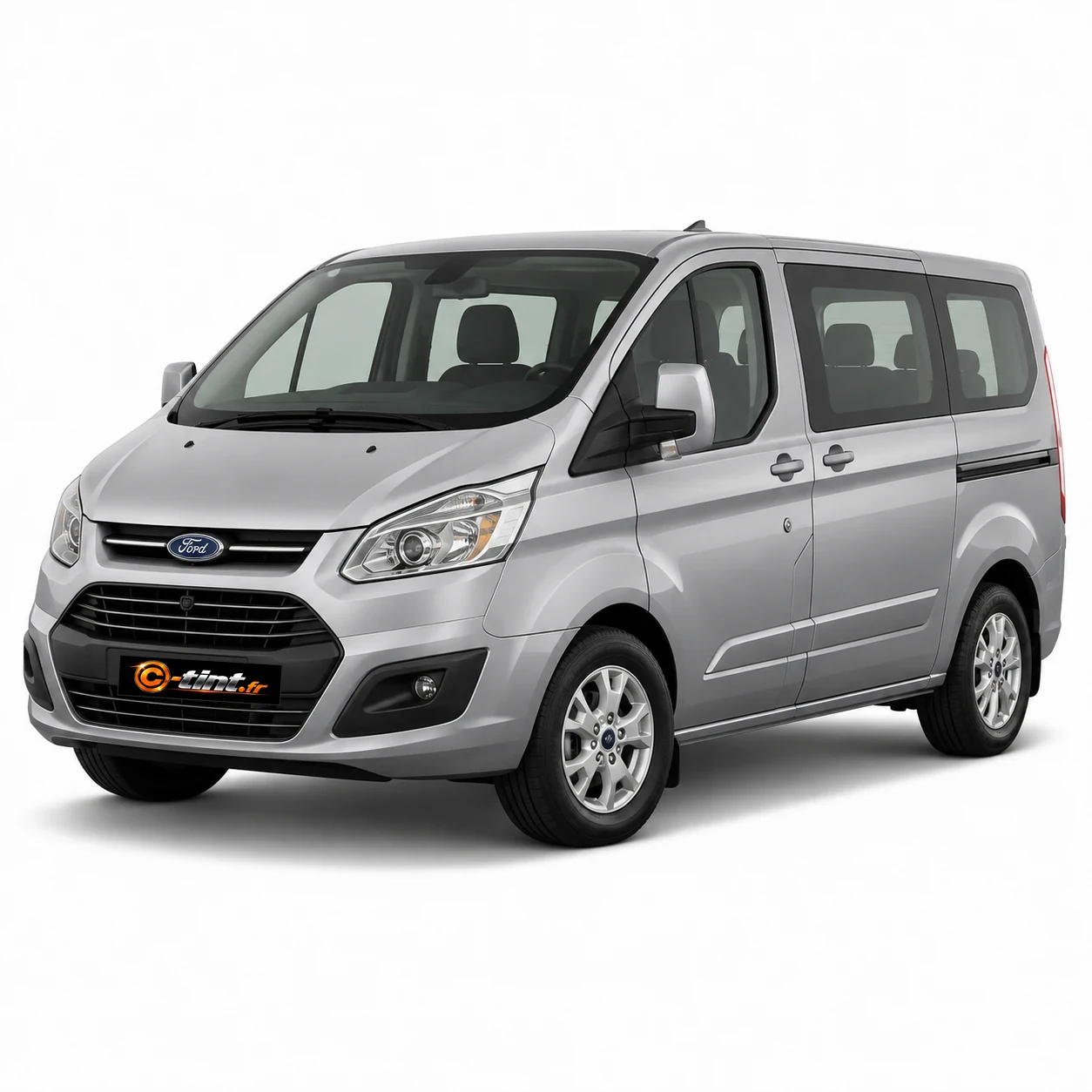 Ford Tourneo Custom Génération 1 · Custom Court 5 portes — vue trois-quarts avant