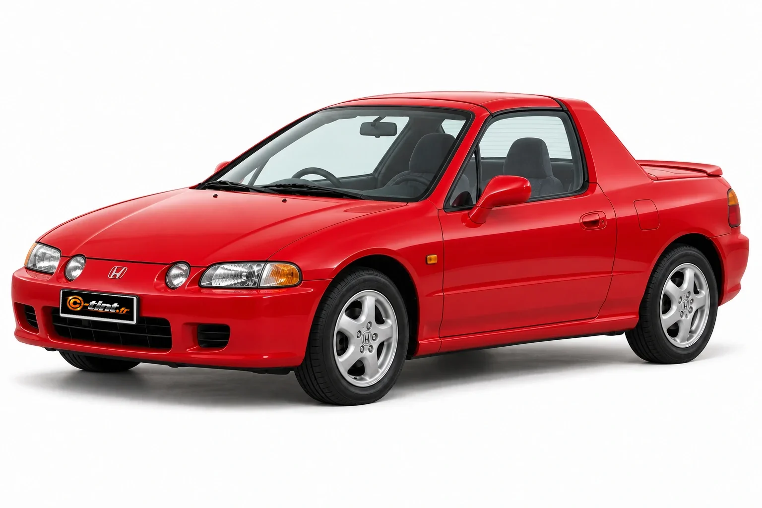 Honda CR-X EG/EH — Génération 3 — del Sol, Cabriolet targa (2 portes) — vue trois-quarts avant