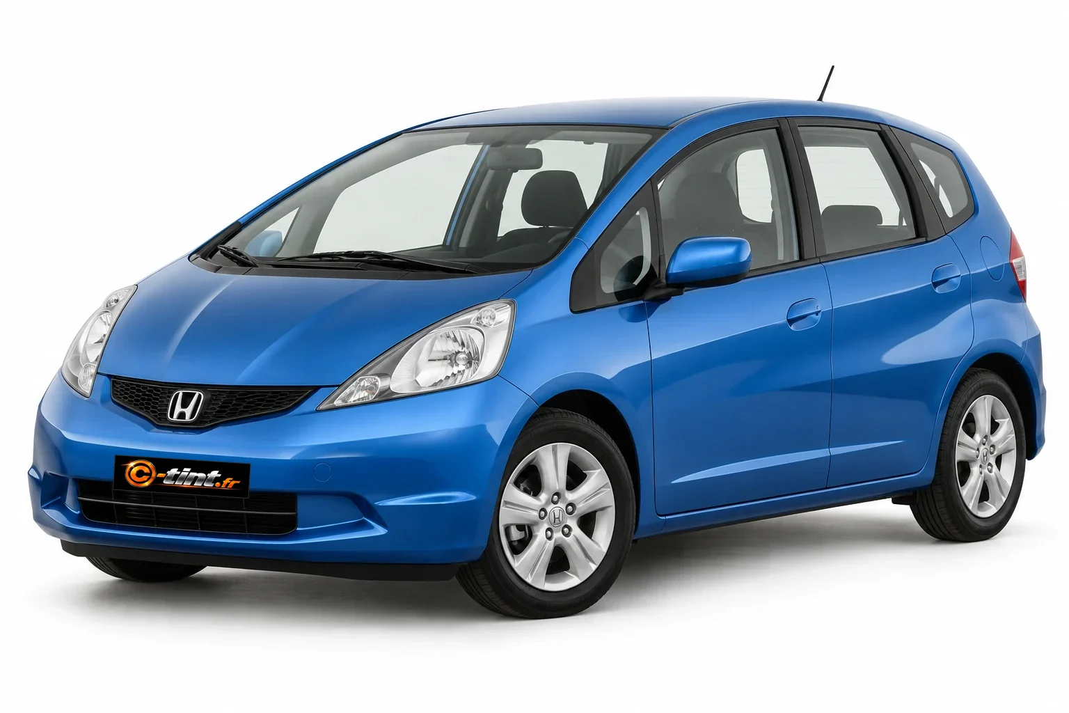 Honda Jazz GE / GG — Génération 2, Berline à hayon (5 portes) — vue trois-quarts avant