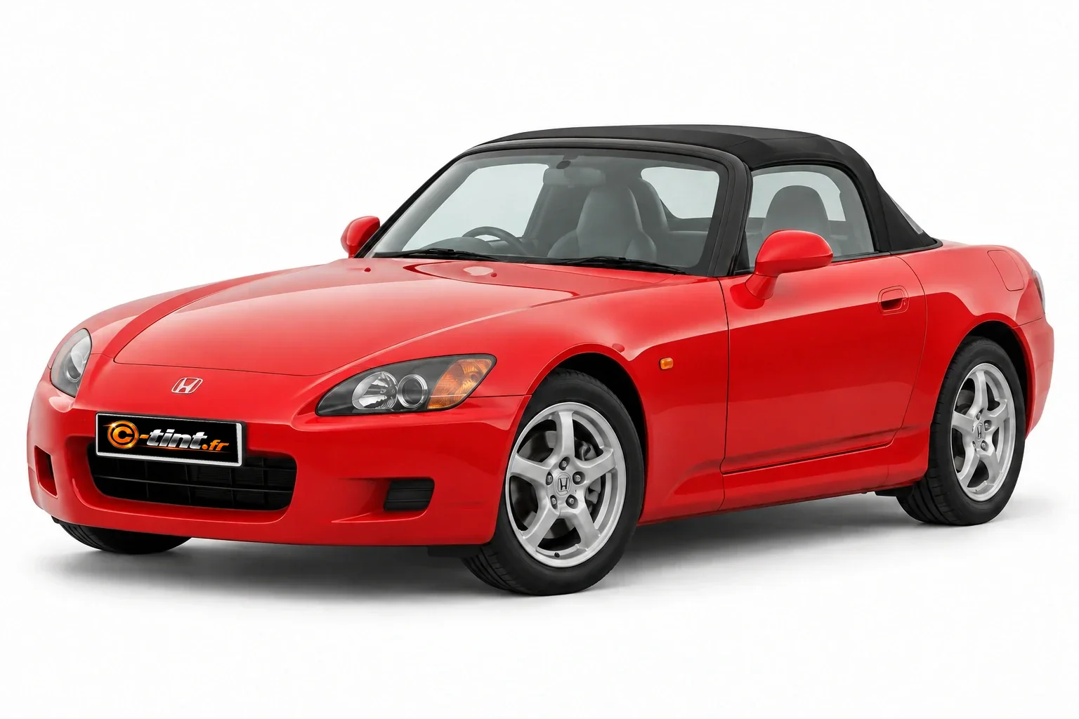 Honda S2000 AP — Cabriolet — lunette arrière plastique exclue, Cabriolet (2 portes) — vue trois-quarts avant
