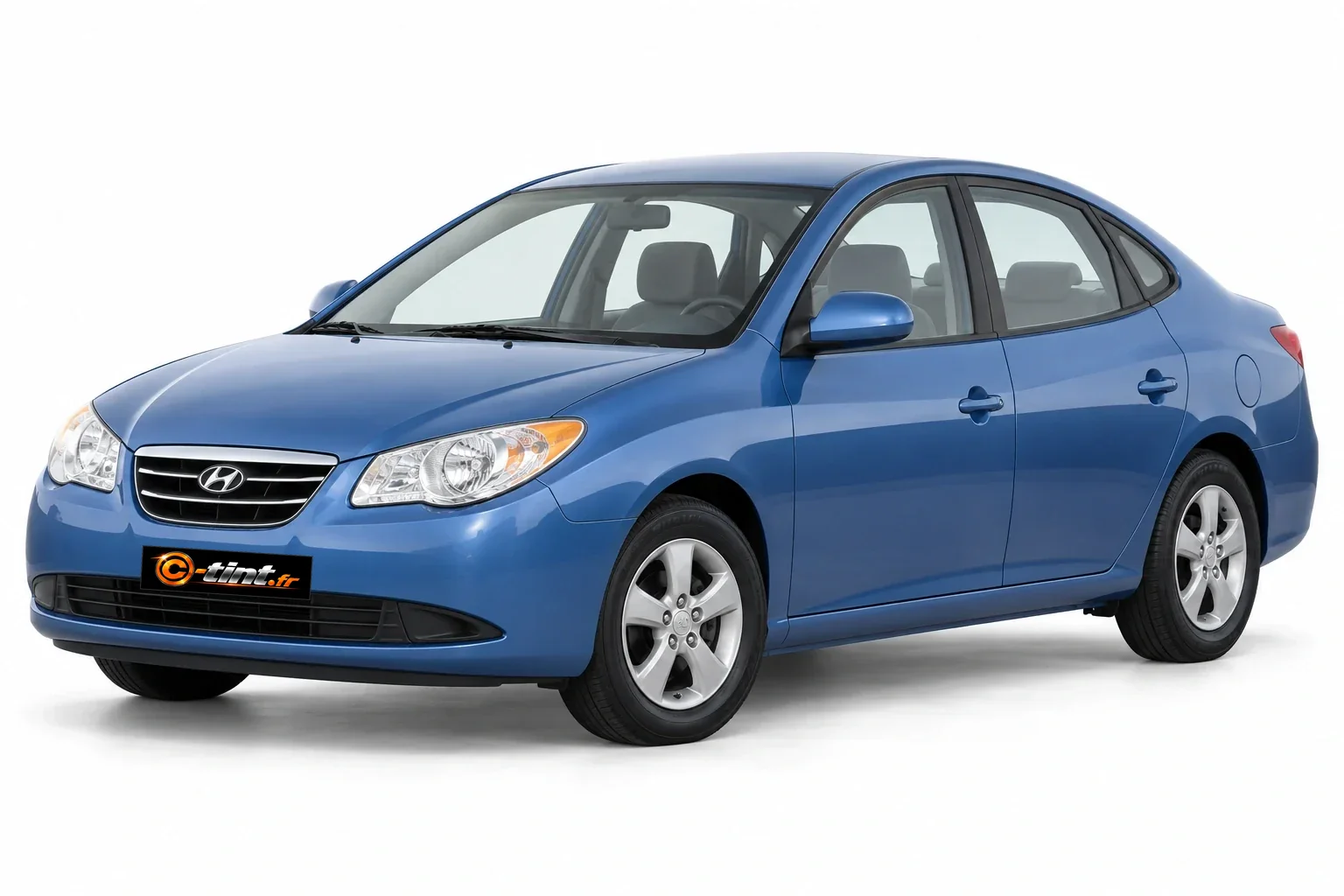 Hyundai Elantra HD — Génération 4 — Berline, Berline (4 portes) — vue trois-quarts avant