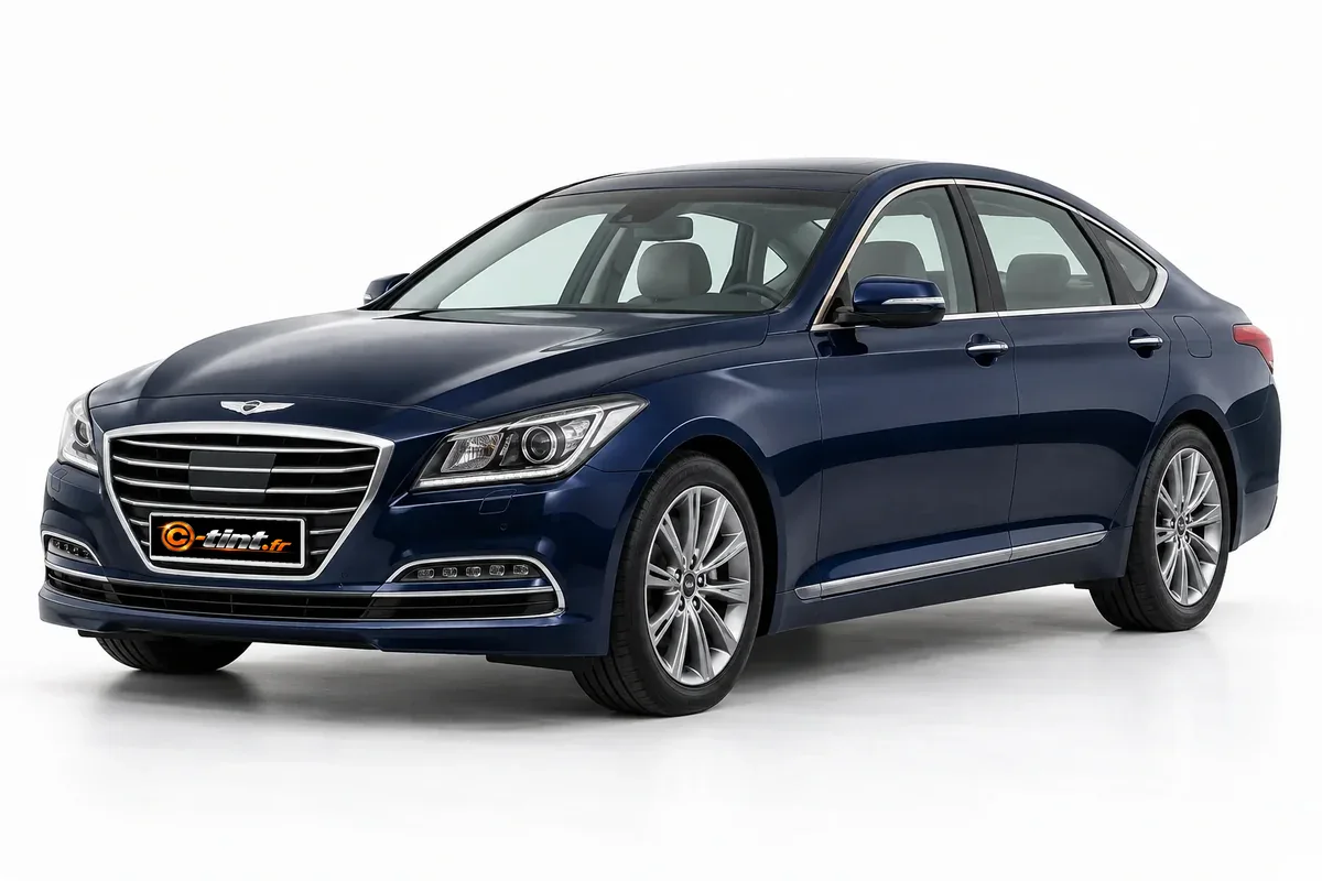 Hyundai Genesis DH — Génération 2 — Berline, Berline (4 portes) — vue trois-quarts avant