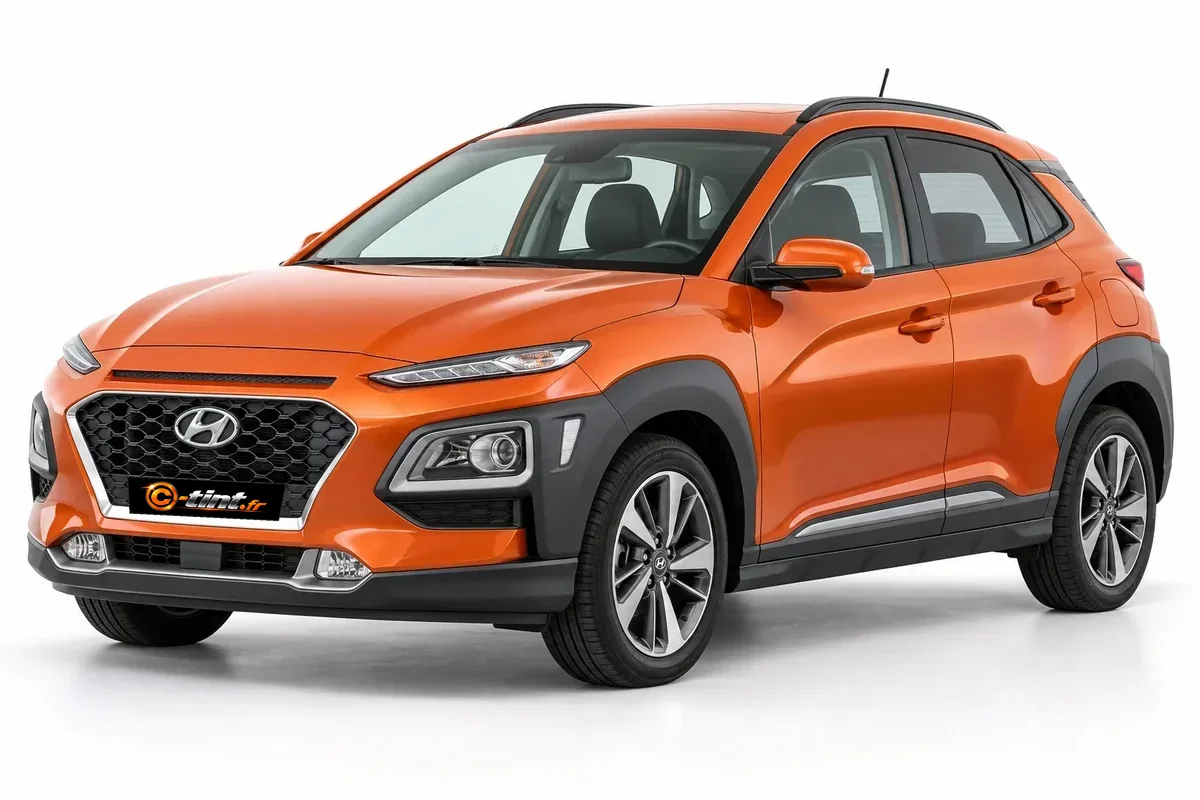 Hyundai Kona OS/OSE/OSI — Génération 1, SUV compact à hayon (5 portes) — vue trois-quarts avant