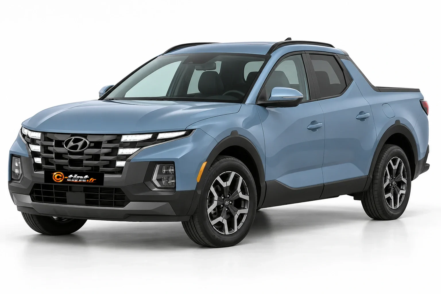 Hyundai Santa Cruz NX4 OB — Génération 1 — Pick-up, Pick-up double cabine (4 portes) — vue trois-quarts avant