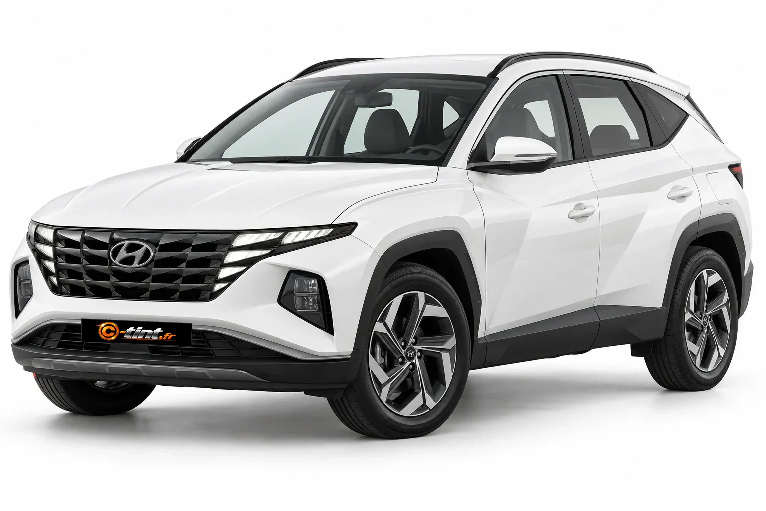 Hyundai Tucson NX4 — Génération 4 — Europe — empattement court, SUV à hayon (5 portes) — vue trois-quarts avant