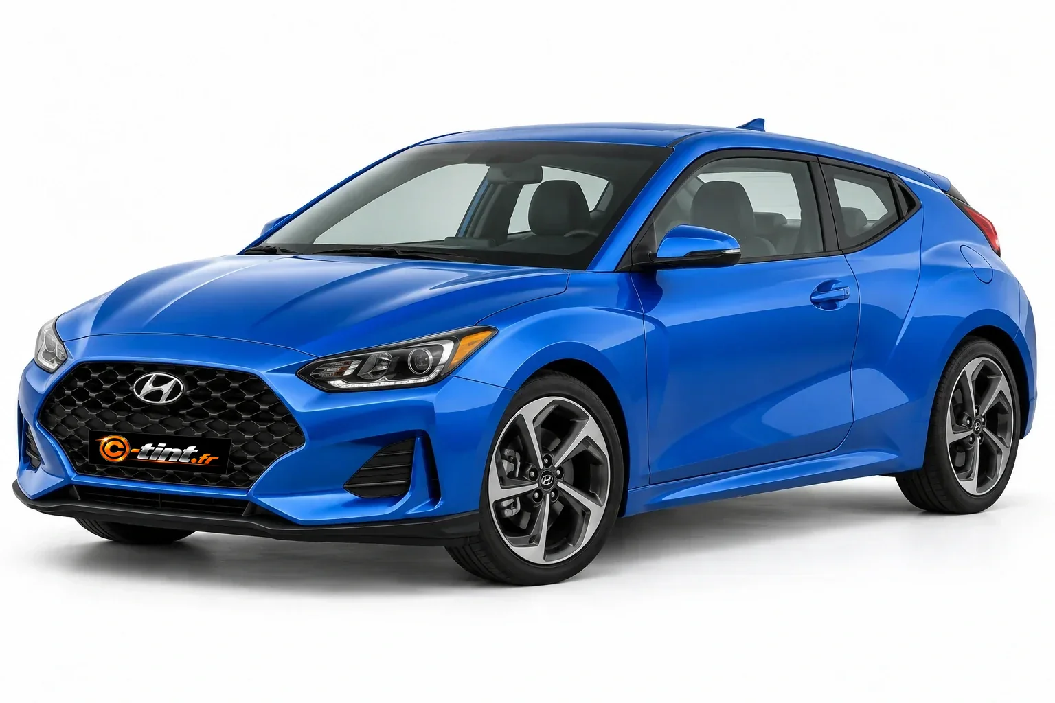 Hyundai Veloster JS — Génération 2 — carrosserie asymétrique, Coupé à hayon asymétrique (3 portes latérales + hayon, soit 4 accès) — vue trois-quarts avant