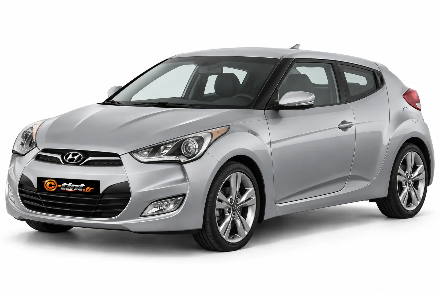 Hyundai Veloster FS — Génération 1 — carrosserie asymétrique, Coupé à hayon asymétrique (3 portes latérales + hayon, soit 4 accès) — vue trois-quarts avant