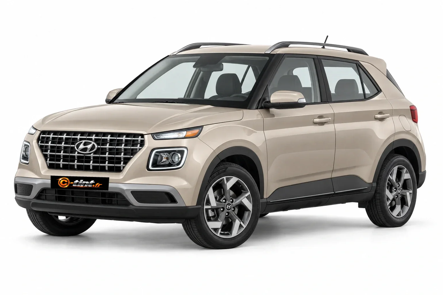Hyundai Venue QX — Génération 1 — version internationale, SUV urbain à hayon (5 portes) — vue trois-quarts avant